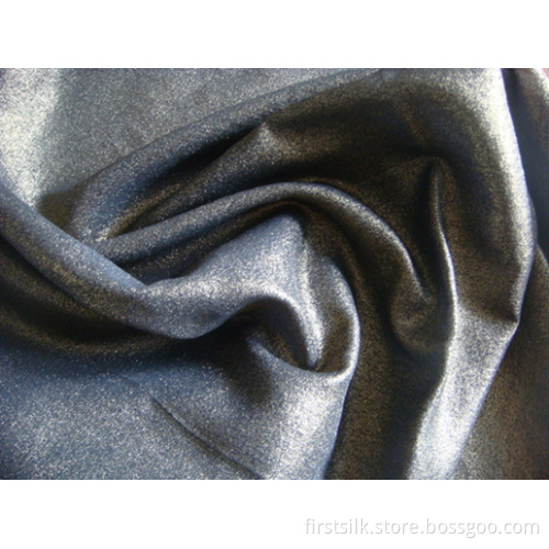 Foil Print Silk Ggt Fabric